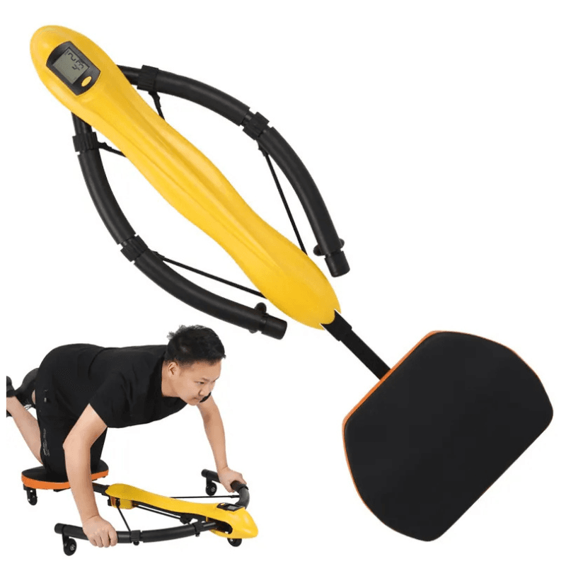 Aparat fitnes DragonFly ArvadaFit LD/TF-01 – Echipament Versatil pentru Antrenamente Complete de Forta, Abdominale si Baza, Ideal pentru Acasa, Sala sau Birou, galben