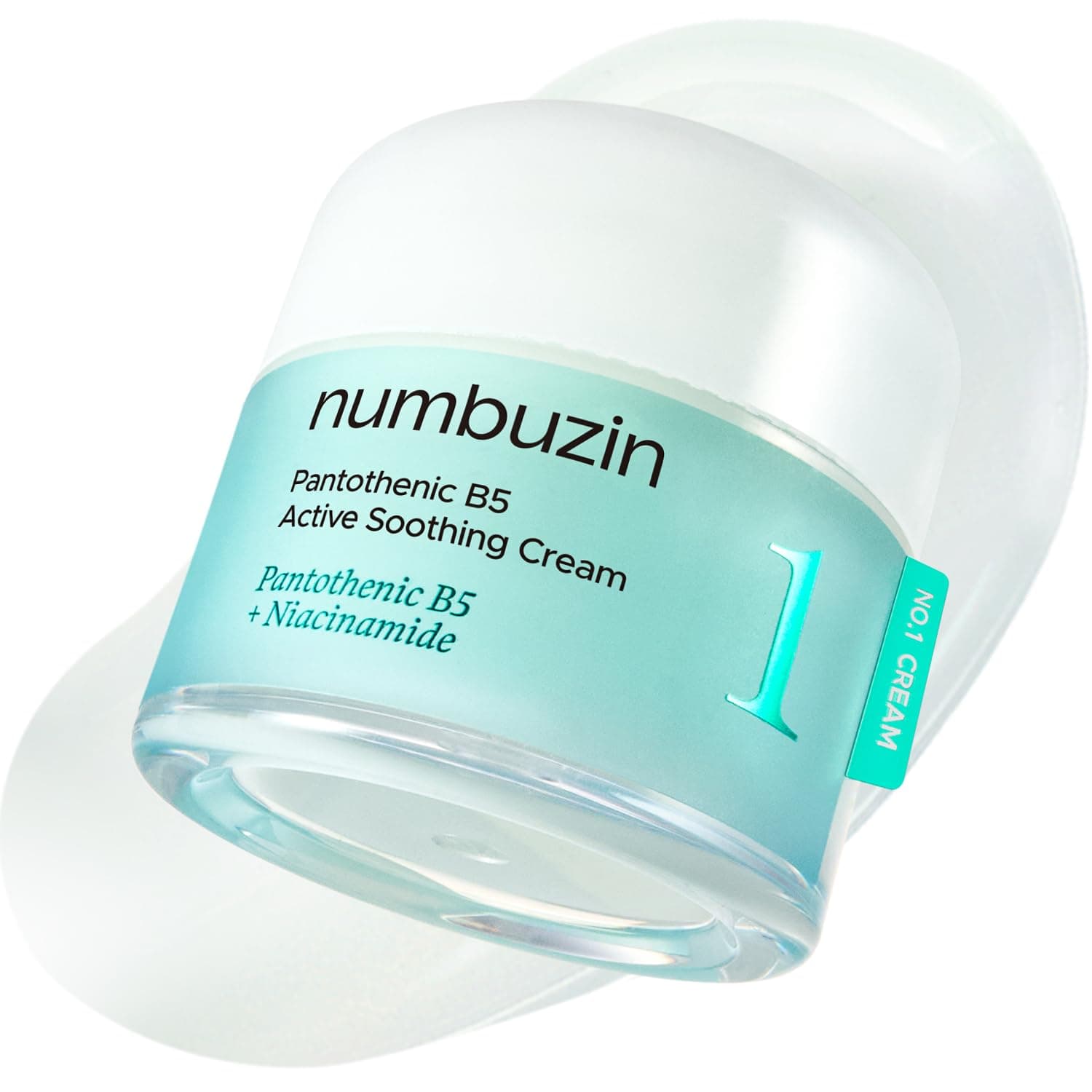 Crema de fata Numbuzin Nr. 1, calmant activ Pantothenic B5, hidratant, pentru ten sensibil, 80 ml