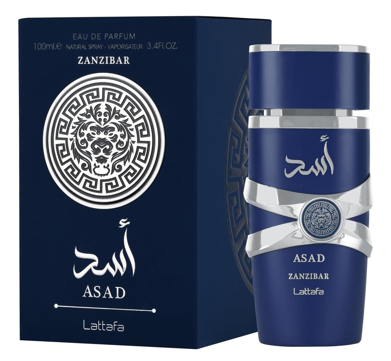 Apa de parfum Lattafa Asad Zanzibar, Barbati, 100 ml