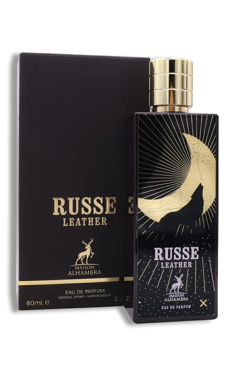 Parfum Russe Leather, Maison Alhambra, apa de parfum 80 ml, unisex - inspirat din Russian Leather by Memo Paris