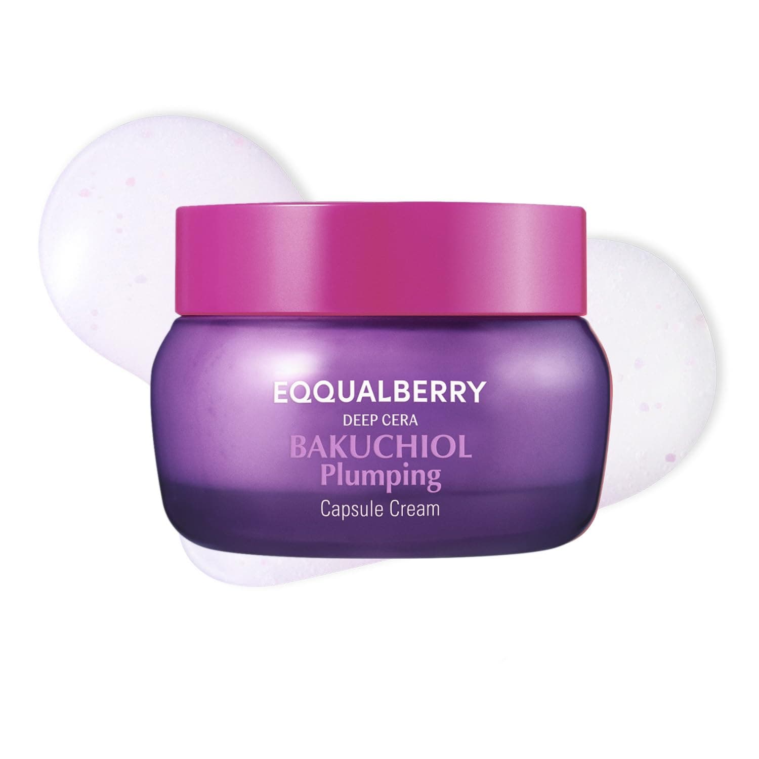 Crema de fata EQQUALBERRY Bakuchiol Plumping Capsules, 50 ml, anti-imbatranire, antirid, fermitate