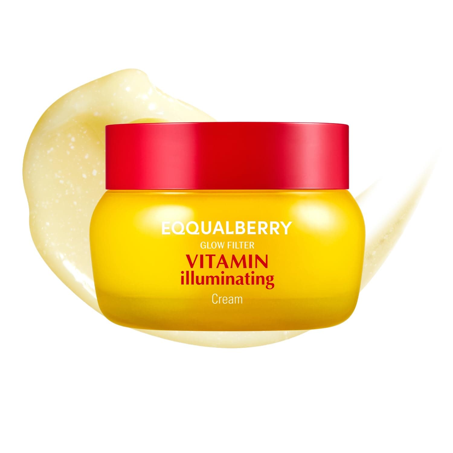 EQQUALBERRY Vitamin Illuminating Cream, Crema de fata pentru luminozitate si anti-pete cu Vitamina C, Niacinamida 5% si Acid Tranexamic, 50 ml
