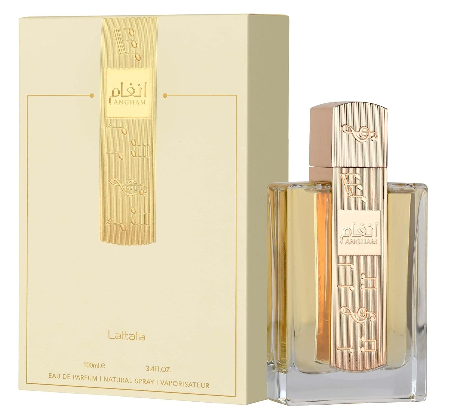 Parfum Angham, Lattafa, Unisex, Festin Olfativ de Cintare si Vanilie, 100ml