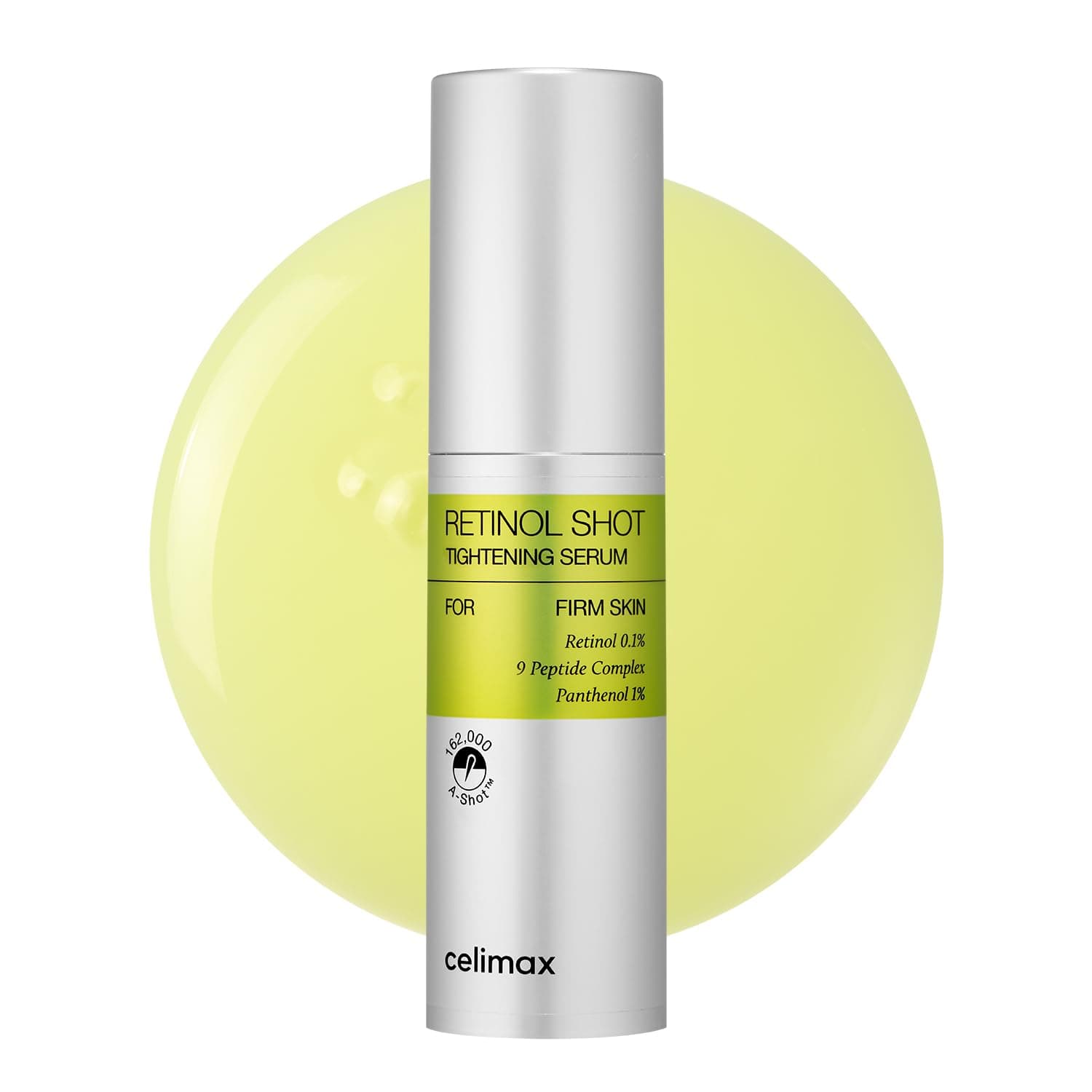Ser de fata anti-aging Celimax The Vita-A Retinol Shot Tightening Serum, cu Retinol 0.1%, Pantenol si Microace, efect de fermitate si diminuare pori, 30 ml