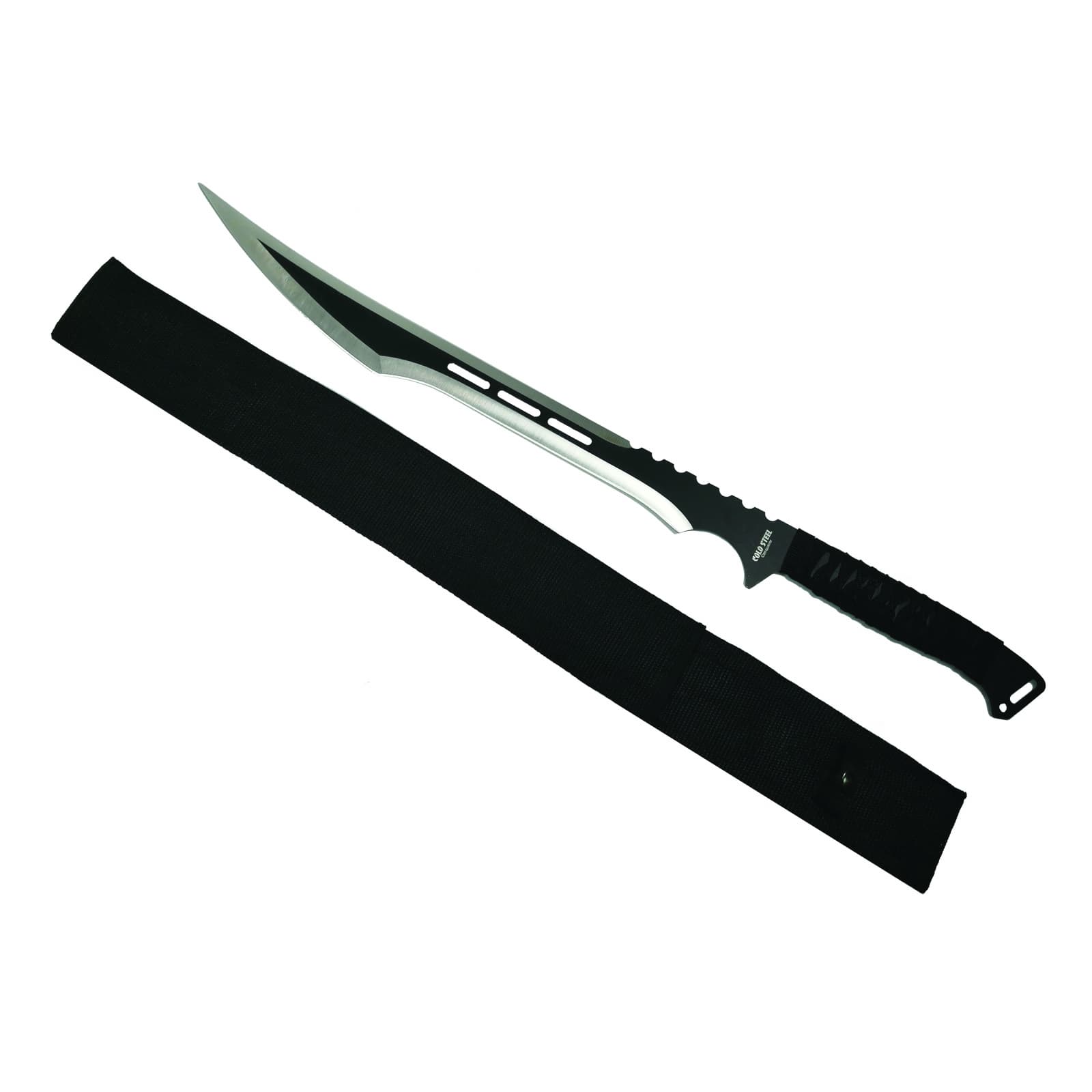DEPOX Sabie de vanatoare DEPOX®, Cold Steel, maner textil, 69 cm Negru
