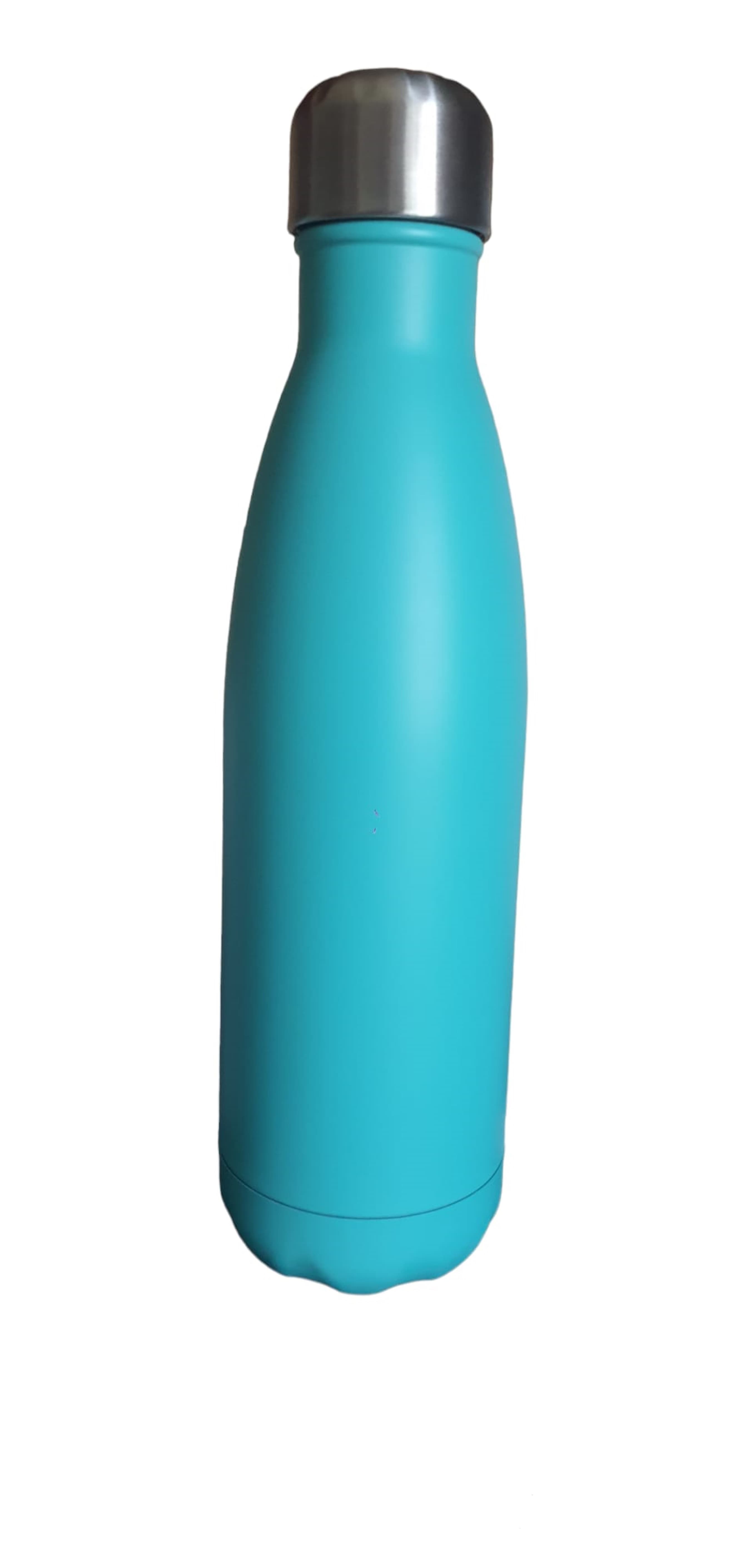 Sticla de apa izotermic din otel inoxidabil KARRY VESSEL, izolata in vid de 500 ml,albastru deschis