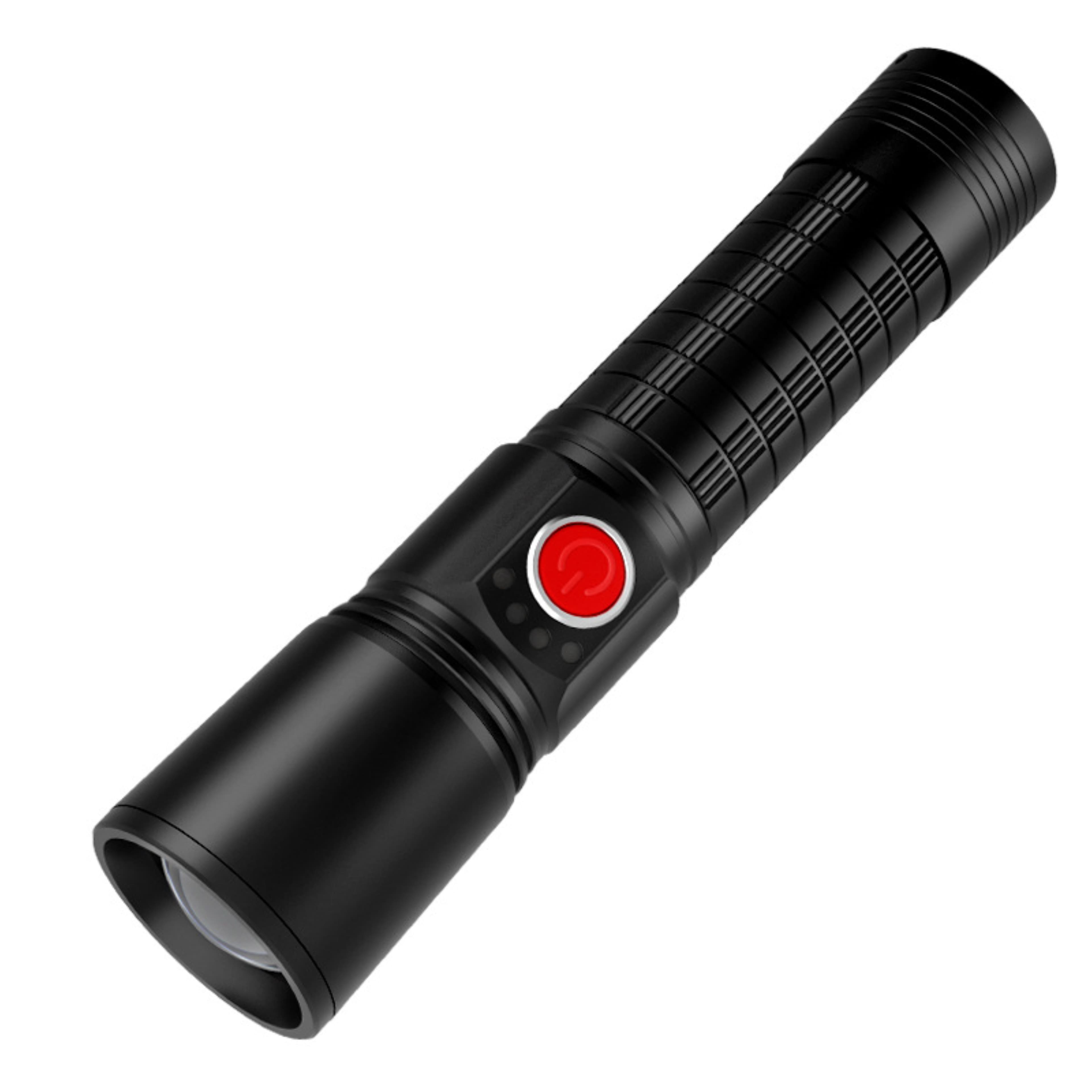 Lanterna laser Asafee CA125-2 Ultra-Bright, 10w din aluminiu, profesionala, focus ajustabil, acumulator 18650 inclus, rezistenta la apa, incarcare USB, neagra